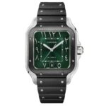 Cartier Santos Green Arabic Dial WSSA0055